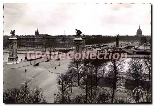 Cartes postales moderne Paris Et Ses Merveilles Le Pont Alexandre Et I'Esplanade Des Invalides