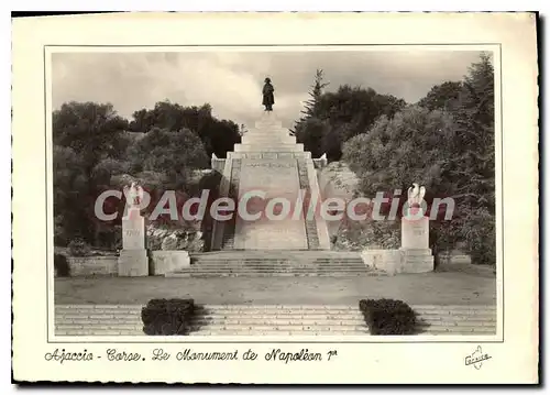 Cartes postales moderneLa Corse Ile De Beaute Ajaccio Monument De I'Empereur Napoleon
