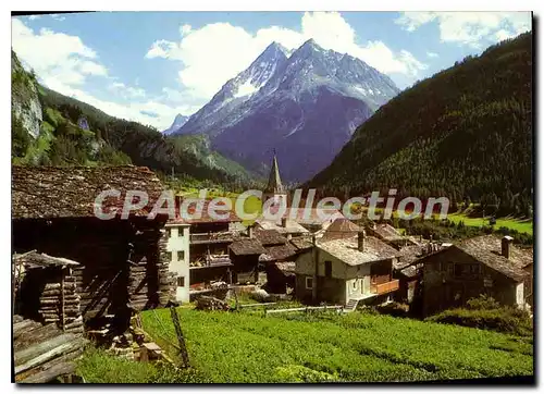 Moderne Karte Evolenne Et Les Dents De Veisivy Valais