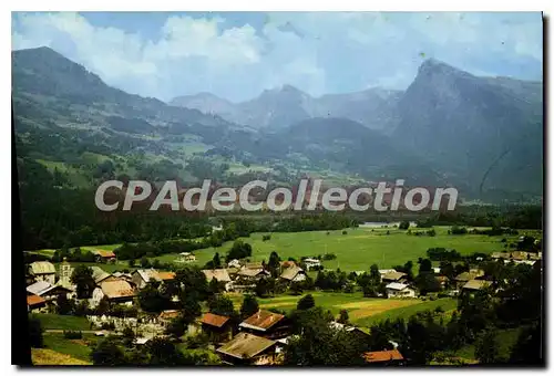 Cartes postales moderne Morillon Altitude De Vue Generale Et Massif Du Criou