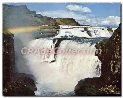 Cartes postales moderne Gullfoss The Waterfall