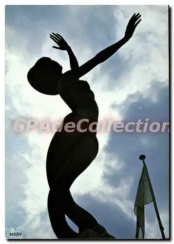 Cartes postales moderne La France La Cote Vermeille Canet Plage