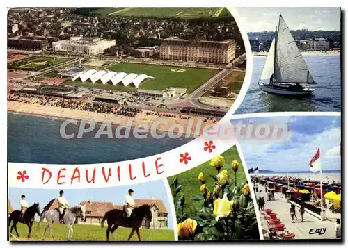 Moderne Karte Deauville