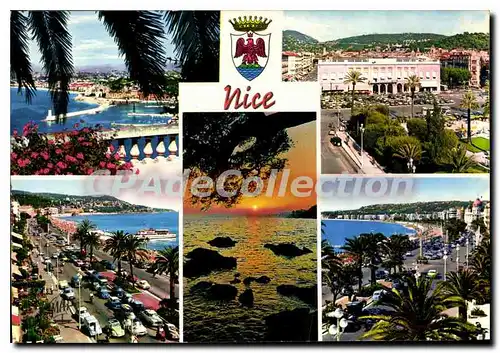 Cartes postales moderne La Cote D'Azur Nice L'Entree Du Port