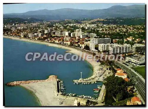 Moderne Karte Cros De Cagnes Sur Mer Vue Generale Aerienne