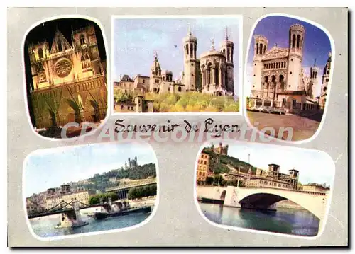 Cartes postales moderne Lyon