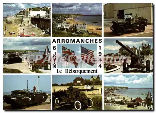 Cartes postales moderne Arromanches Le Debarquement