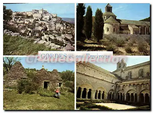 Moderne Karte Gordes Et Ses Environs