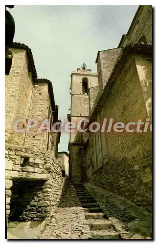 Moderne Karte Gordes Vieille Rue