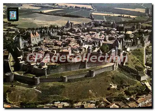 Moderne Karte Carcassonne Entree Du Chateau Comtal