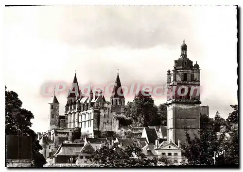 Moderne Karte Loches La Tour St Antoine Le Chateau