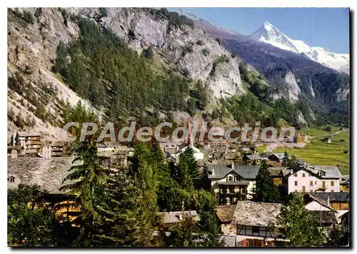 Cartes postales moderne Evolene Valais Vue Sur La Dent Blanche