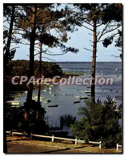 Moderne Karte Bassin D'Arcachon Echappee Sur Le bassin