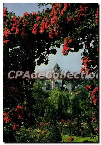 Cartes postales moderne Provins La Roseraie et la Tour de Cesar