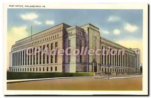 Moderne Karte Post Office Philadelphia