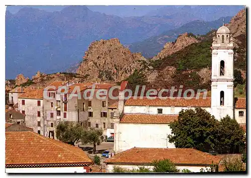 Cartes postales moderne Corse Ile de Beaute Souvenir de Piana Un Coin du Village