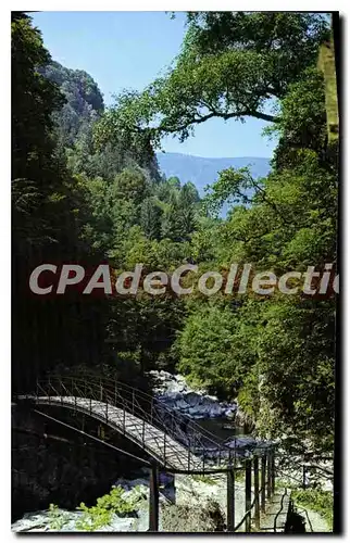 Cartes postales moderne Allevard Les Bains Promenade du Bout du Monde