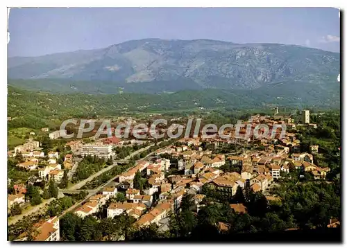 Moderne Karte Le Roussillon Touristique et Thermal Vernet Les Bains Vue Generale