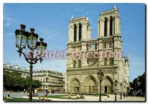 Cartes postales moderne Paris Notre Dame de Paris