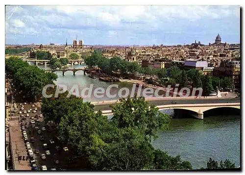 Cartes postales moderne Paris Le Pont Du Carrousel Le Pont Des Arts