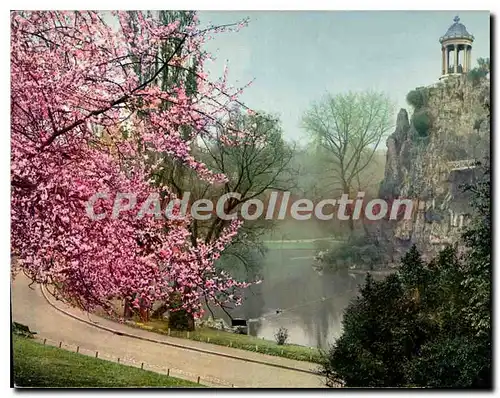 Moderne Karte Couleurs Et Lumiere De France Paris Les Buttes Chaumont