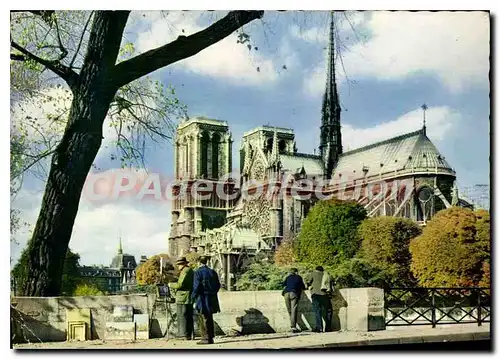 Moderne Karte Paris Notre Dame