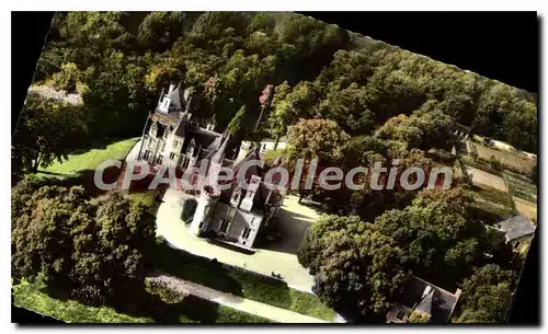 Cartes postales moderne Monts Chateau De Cande Vue Aerienne