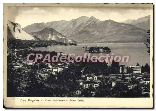 Cartes postales moderne Lago Maggiore Stresa Borromeo Isla Bella