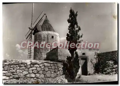 Moderne Karte Paysages De Provence Le Moulin De Daudet Fontvieille