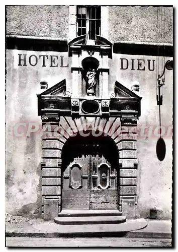 Cartes postales moderne Pezenas La Porte De I'Hotel Dieu