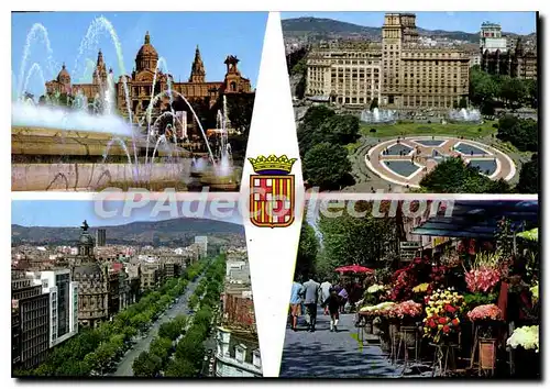 Cartes postales moderne Barcelona