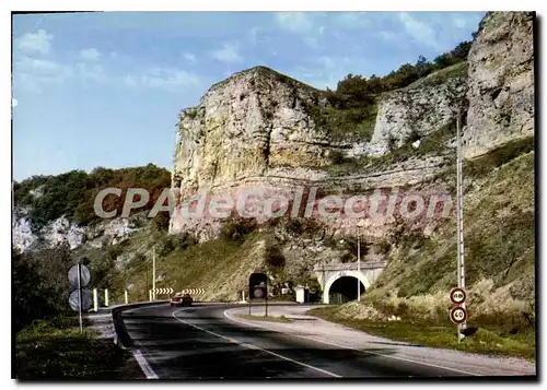 Cartes postales moderne Les Grottes D'Arcy Sur Cure Le tunnel