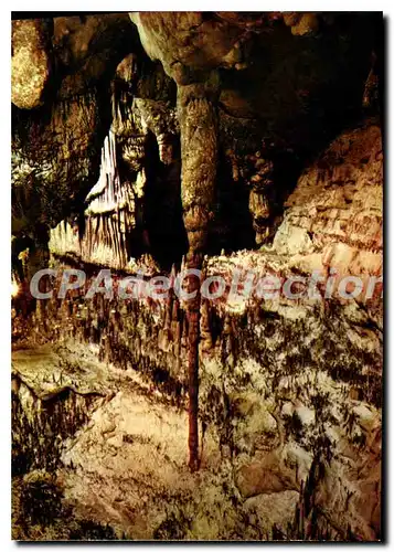 Cartes postales moderne Les Grottes D'Arcy Sur Cure Le Cierge Pascal