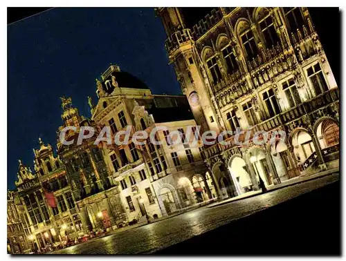 Cartes postales moderne Bruxelles Brussel Hotel De Ville I'Etoile le Cygne