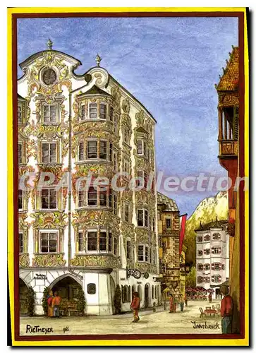 Cartes postales moderne innsbruck Helblinghaus Mit Goldenem Dachi