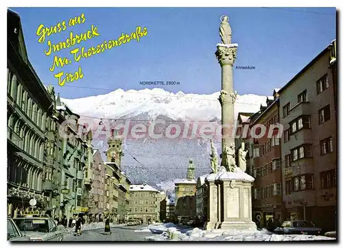 Moderne Karte Gruss Aus Innsbruck