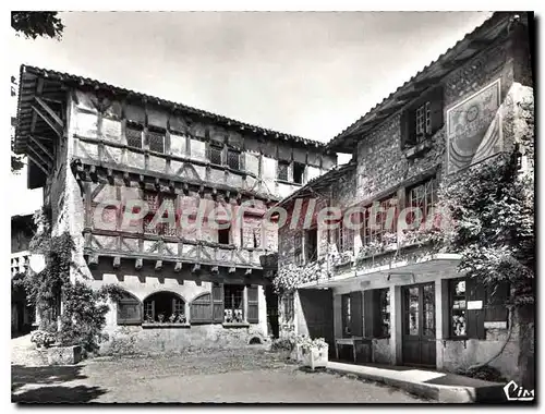 Moderne Karte Perouges Hostellerie Maison Historique