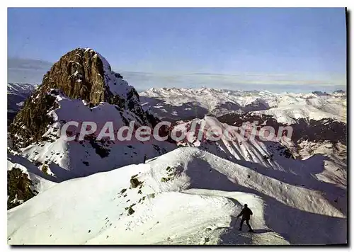 Cartes postales moderne Courchevel Depuis La Saulire Vue Sur La Croix Des Verdons