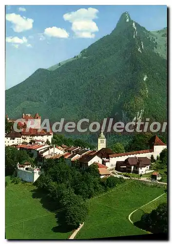 Cartes postales moderne Gruyeres Dents De Broc Et Du Chamois
