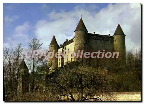 Moderne Karte Grandson Lac De Neuchatel Chateau Historique Et Musee Autos