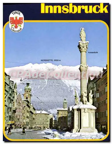 Cartes postales moderne Alpenstadt Innsbruck