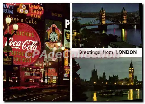 Cartes postales moderne Greetings From London