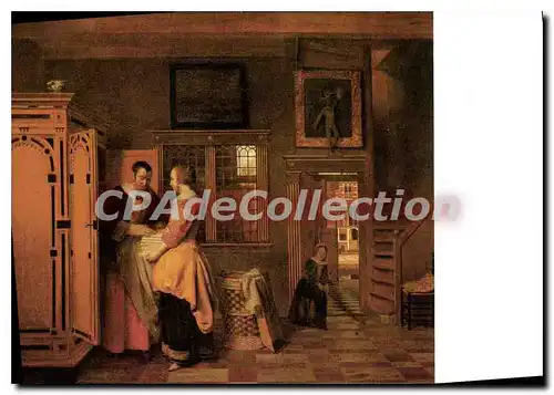 Cartes postales moderne Rijksmuseum Amsterdam Pieter De Hooch