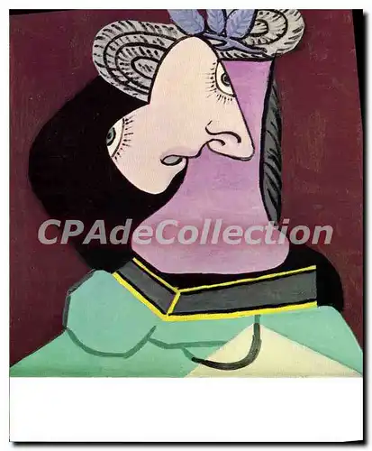 Cartes postales moderne Paris Grand Palais Pablo Picasso chapeau de paille