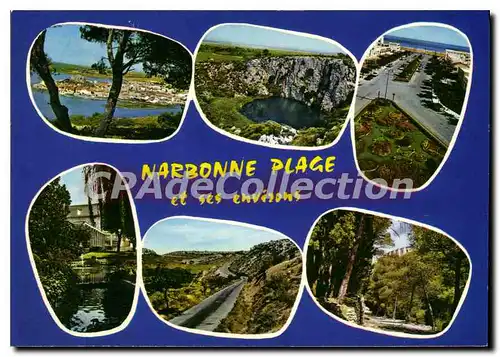 Cartes postales moderne Narbonne Plage Gruissan Village Oeil Doux