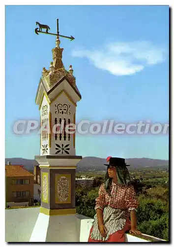 Moderne Karte Algarve Portugal Montanheira