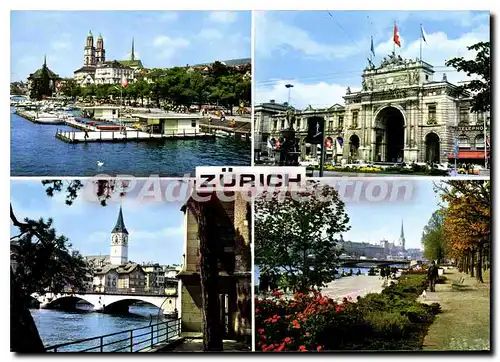 Cartes postales moderne Zurich