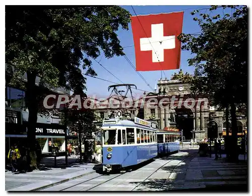 Cartes postales moderne Zurich Bahnhofstrasse Und Hauptbahnhof
