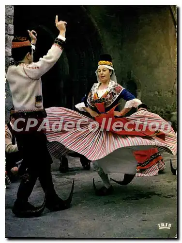 Cartes postales moderne SAINT GIRONS Groupe Folklorique Les Bethmalais la Bourree De Bethmale