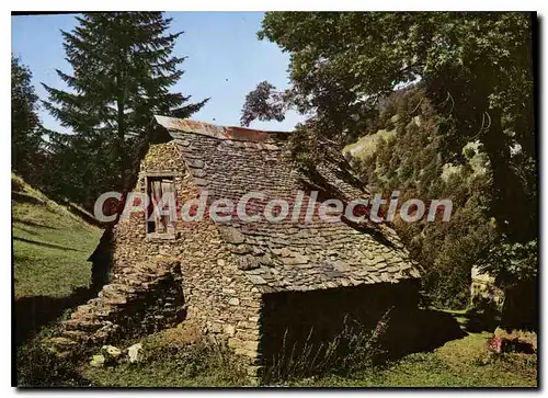 Cartes postales moderne En Parcourant L'ARiege Vieille Grange Dans La Montagne